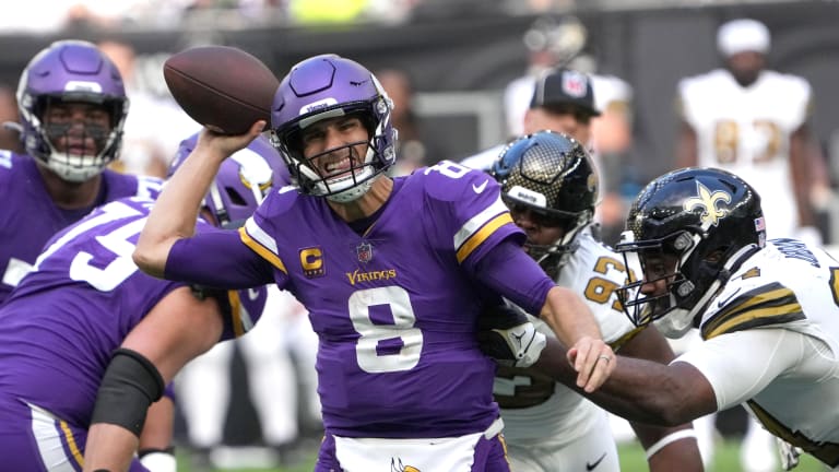 Vikings-Saints PFF grades: Struggles for Kirk Cousins under pressure